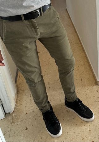 Vaqueros Pepe Jeans Slim Fit Verde Oliva