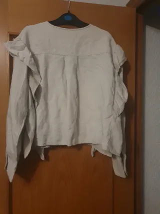 Blusa Isabel Marant Etoile Beige