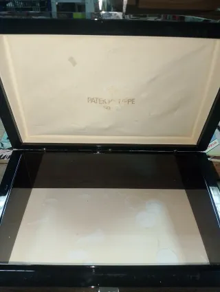 Caja para Reloj Patek Philippe negra.leer descrip.