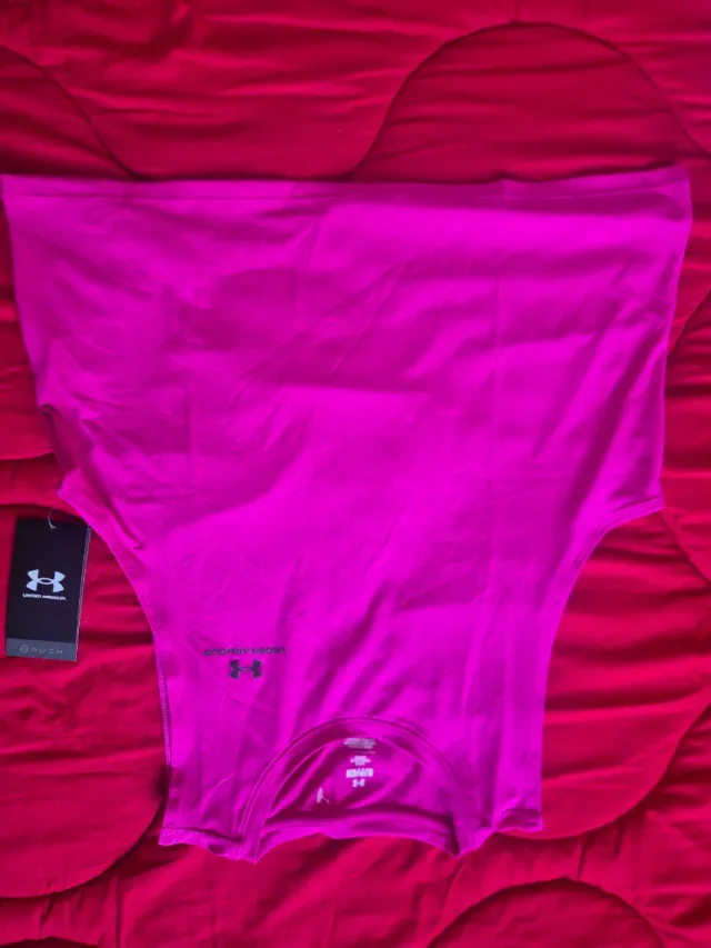 Camiseta deportiva Under Armour rosa Talla S