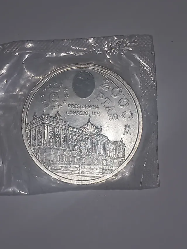 Moneda 2000 Pesetas J.Carlos I Plata 1995