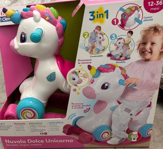 Cavalcabile Clementoni Nuvola Dolce Unicorno