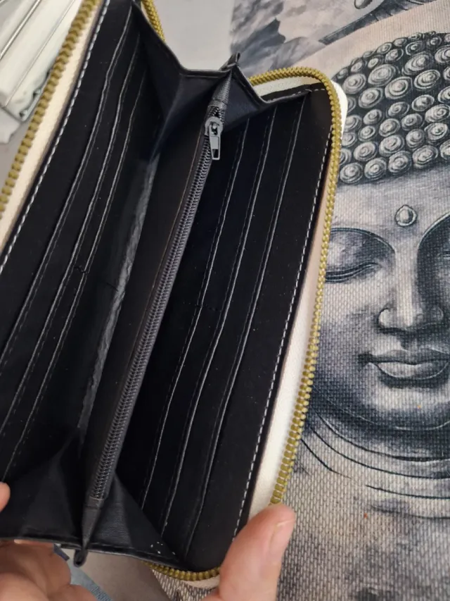 Monedero Stitch Azul y Rosa