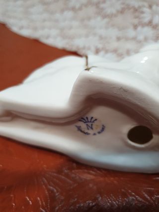 Figura Pierrot Porcellana Capodimonte