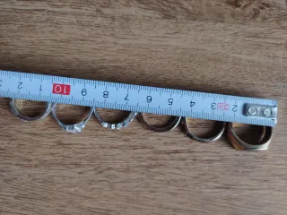 Lote 6 Anillos Bisutería