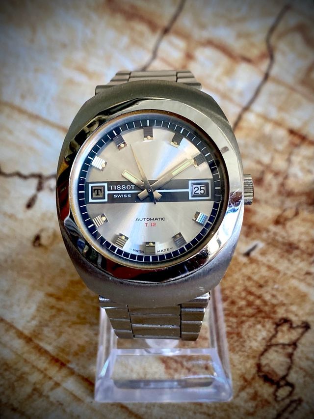 Reloj TISSOT Automático T-12 Vintage, ¡IMPECABLE!