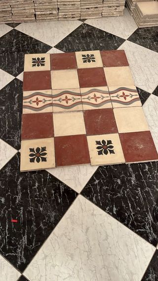 Baldosas hidráulicas decorativas