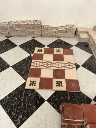 Baldosas hidráulicas decorativas