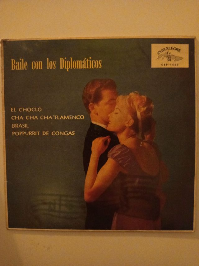 Vinilo Baile con los Diplomáticos - Cubalebre