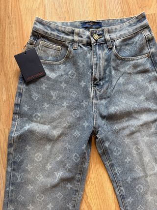 Pantalón Vaquero Louis Vuitton Monogram