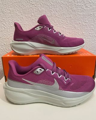 Zapatillas Nike Pegasus 41 Talla 40 Rosa/Plata