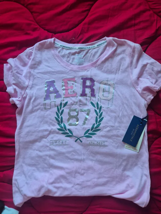 Camiseta Aeropostale AERO 87 Rosa