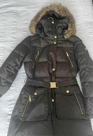 Abrigo Michael Kors Verde Oliva