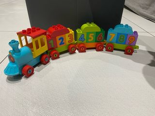 Trenino LEGO DUPLO con numeri