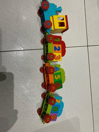 Trenino LEGO DUPLO con numeri