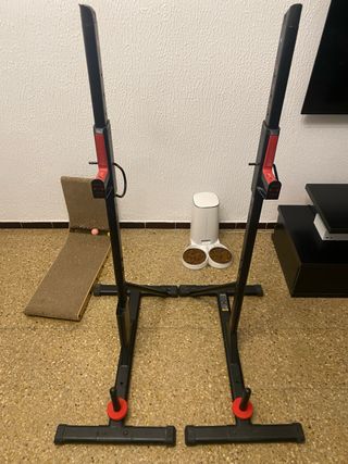 Rack para pesas y sentadillas