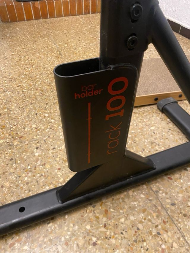 Rack para pesas y sentadillas