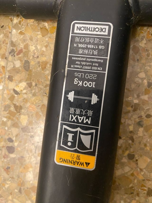 Rack para pesas y sentadillas