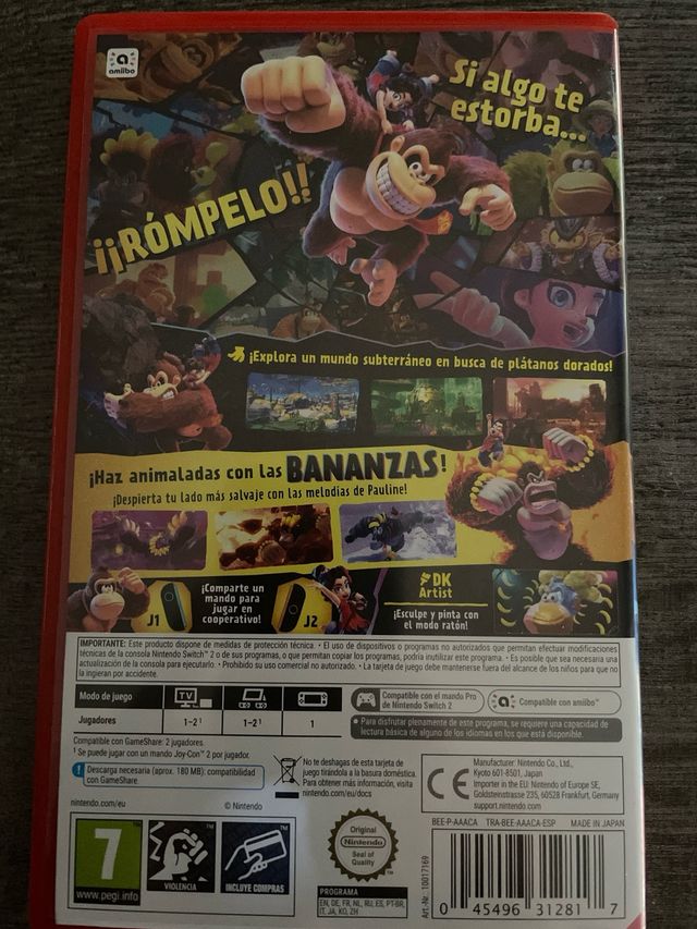 Donkey Kong Bananza Nintendo Switch