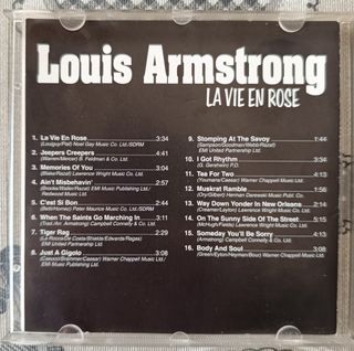 Louis Armstrong - La Vie En Rose CD Jazz