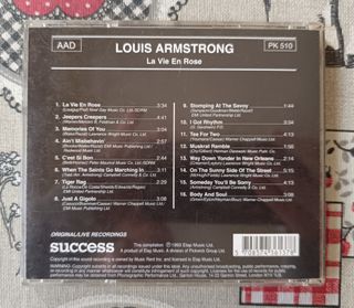 Louis Armstrong - La Vie En Rose CD Jazz