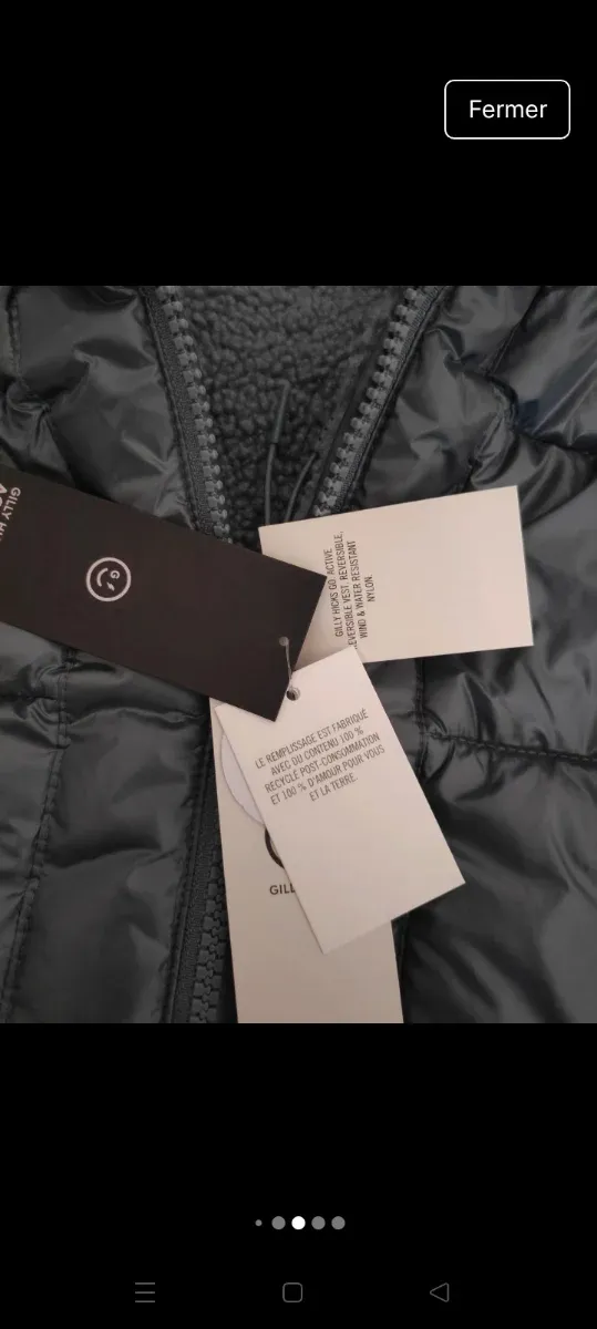 Chaleco Reversible Gilly Hicks Hollister