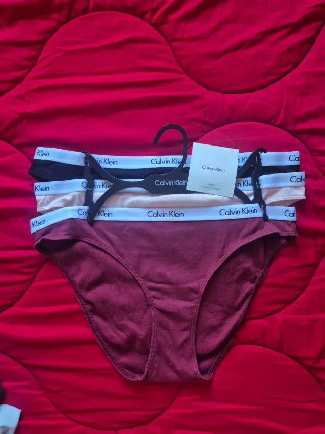 Calvin Klein Braguitas Pack 3