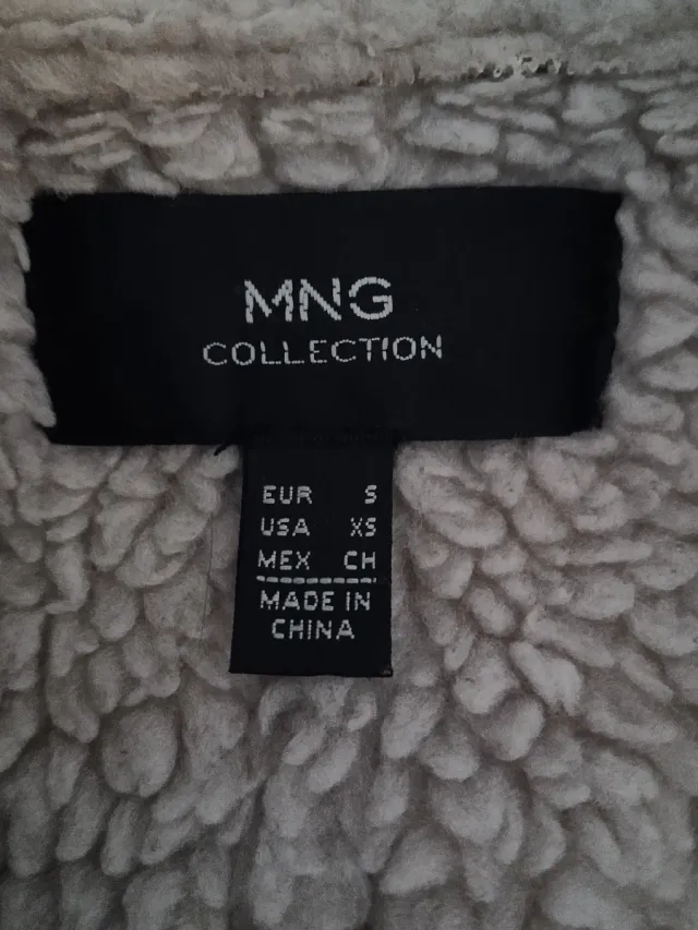 Cazadora Mango mujer marrón