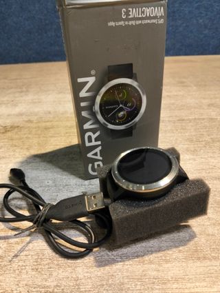 Garmin Vivoactive 3 - Smartwatch con GPS y pulso en la muñeca - Negro/Plata