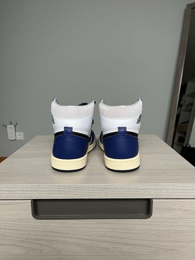 Jordan 1 High Rare Air Azul Blanco