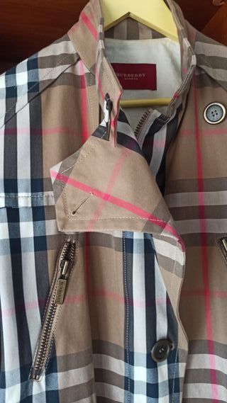 Gabardina Burberry Mujer Talla 42-44
