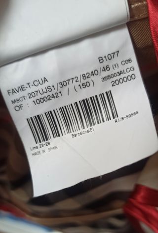 Gabardina Burberry Mujer Talla 42-44