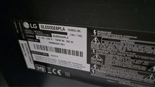 TV LG 55” OLED E8PLA