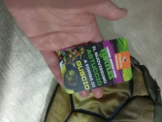 Astuccio Tartarughe Ninja a forma di guscio