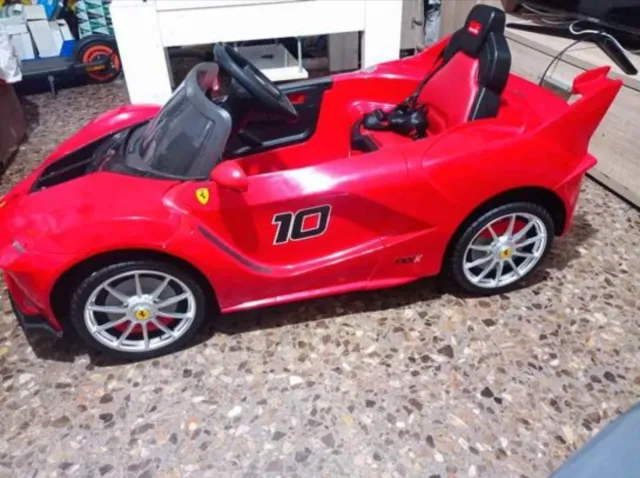 Coche Eléctrico Infantil Ferrari FXX-K Rojo