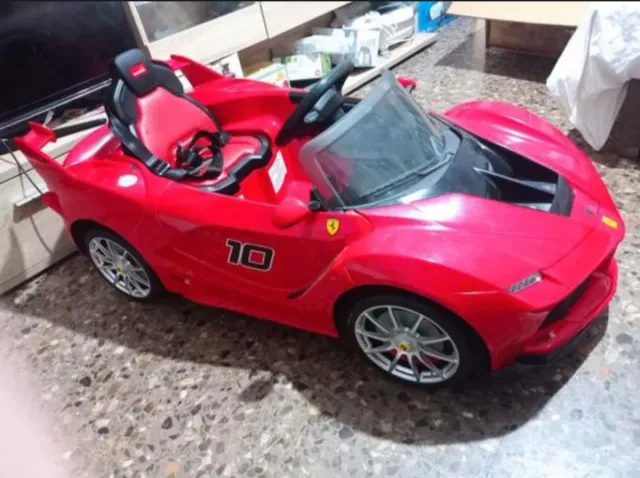 Coche Eléctrico Infantil Ferrari FXX-K Rojo