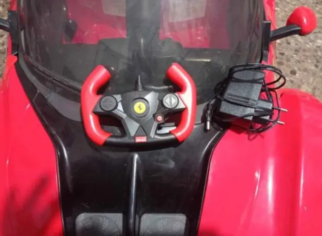 Coche Eléctrico Infantil Ferrari FXX-K Rojo