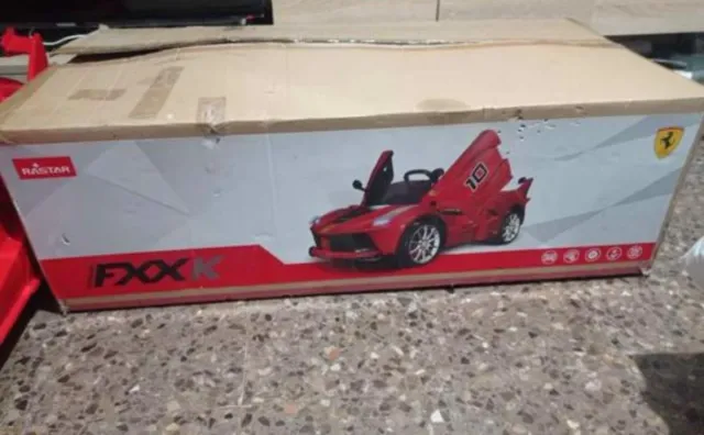 Coche Eléctrico Infantil Ferrari FXX-K Rojo