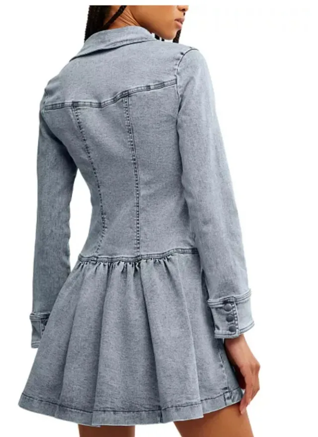 Vestido vaquero mini