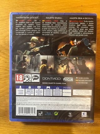 🇪🇸 Vampyr PS4 (PlayStation 4)