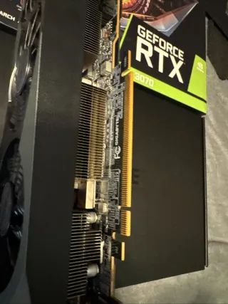 Tarjeta grafica rtx 3070 gigabyte gaming oc 8gb