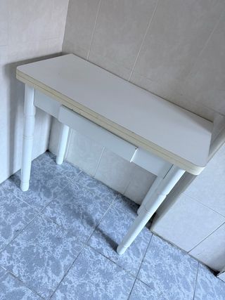 Tavolo da cucina estensibile bianco