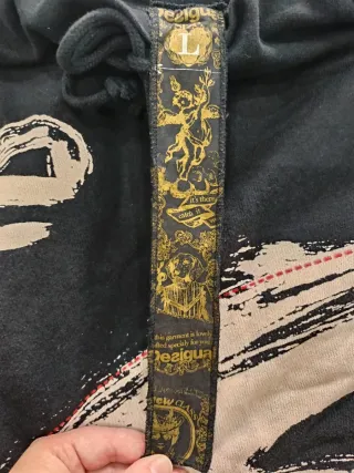 Falda Desigual Negra