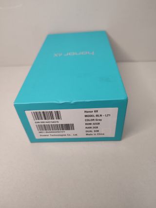 Caja Móvil Honor 6X Vacía