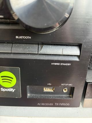 Receptor AV Onkyo TX-NR636 Negro