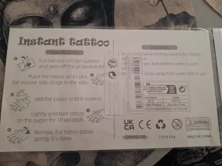 Tatuaje temporal Mandala