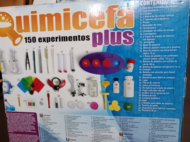 Quimicefa 150 Experimentos Kit Ciencia