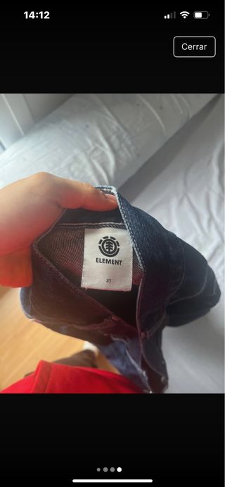 Pantalón Element Talla 41 Azul