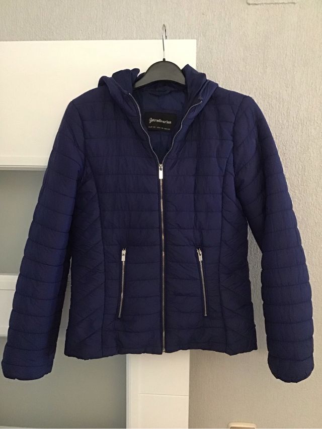 Chaquetón XS Stradivarius Azul