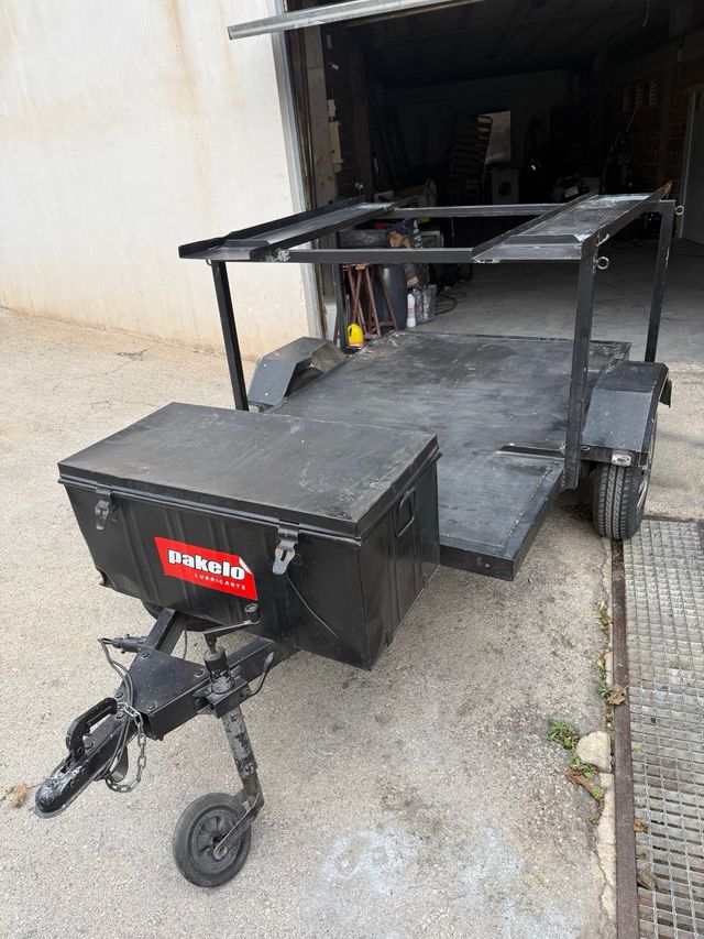 Remolque para 2 karts